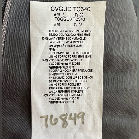 Armani Collezioni G-Line New Basic Two-Piece Wool Suit - Picture 5 of 16